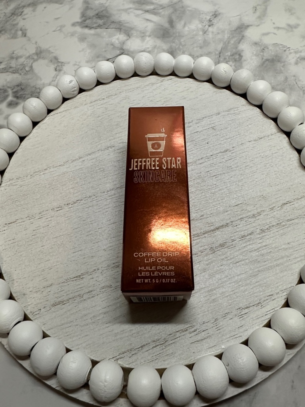 Jeffree Star Coffee Drip Lip Oil - Copper Metallic